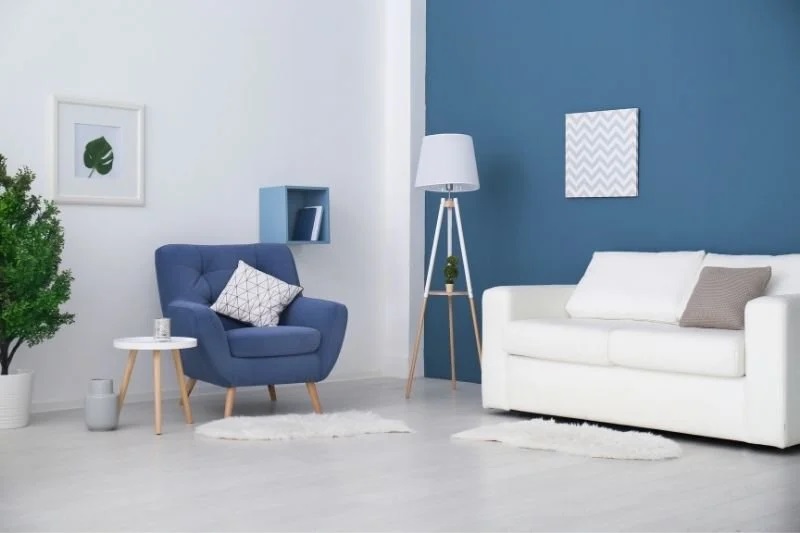 Kadifekale salon iç cephe boyama örneği